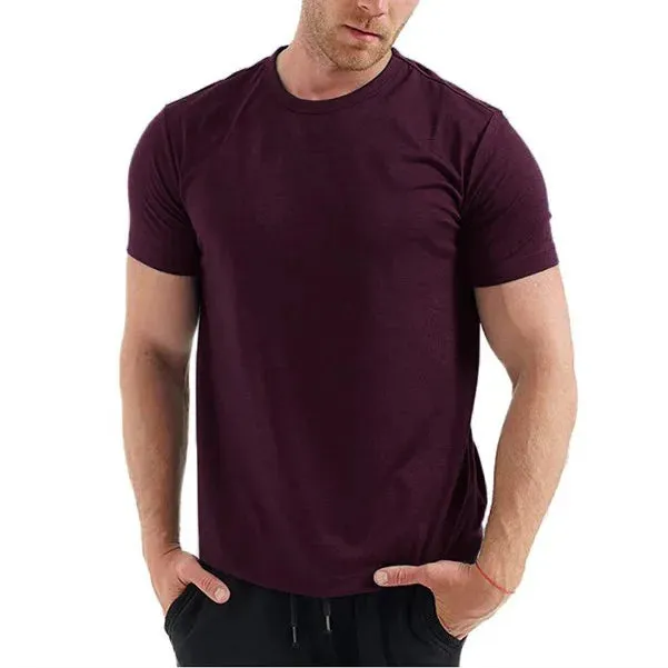 100% Superfine Merino Wool T shirt Men Base Layer Merino Shirt Wicking Breathable Quick Dry Anti-Odor No-itch USA Size