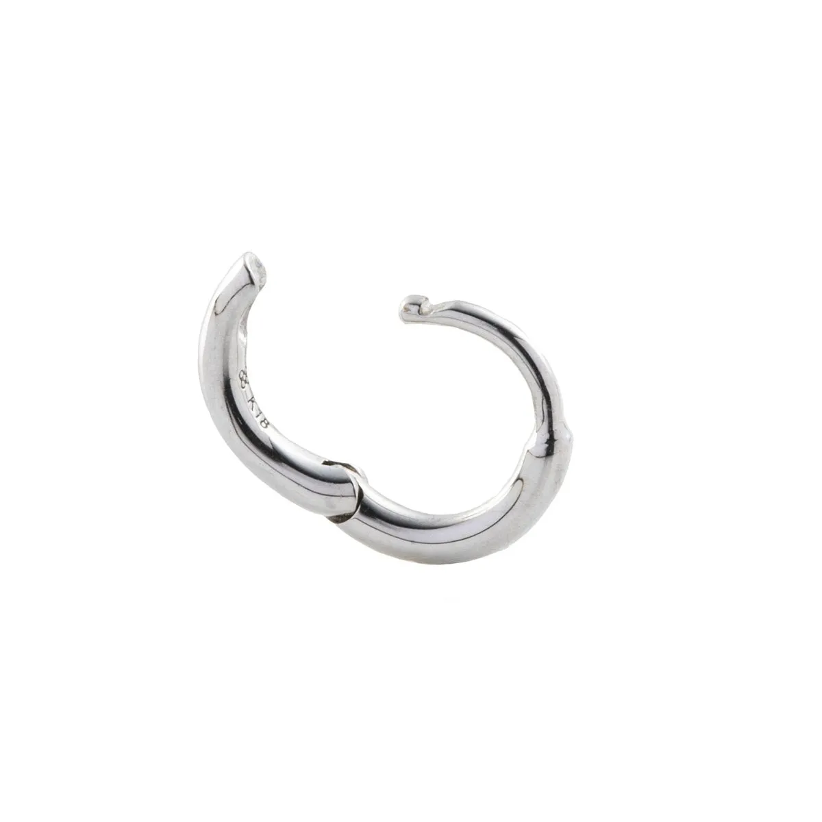 18k "Manhattan" Hoop Earring Small size