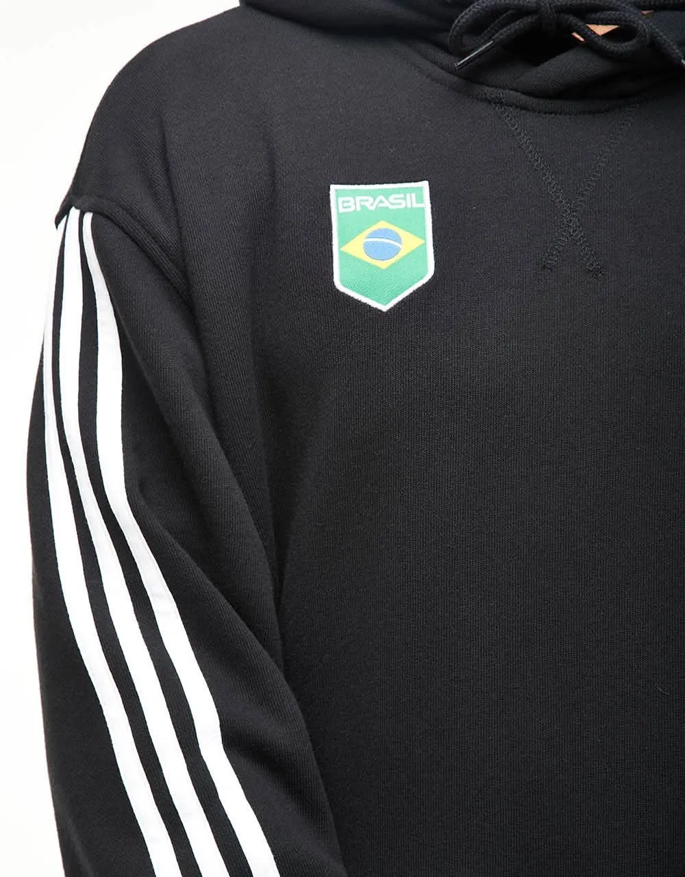 adidas x Criola 'Team Brasil' Pullover Hoodie - Black