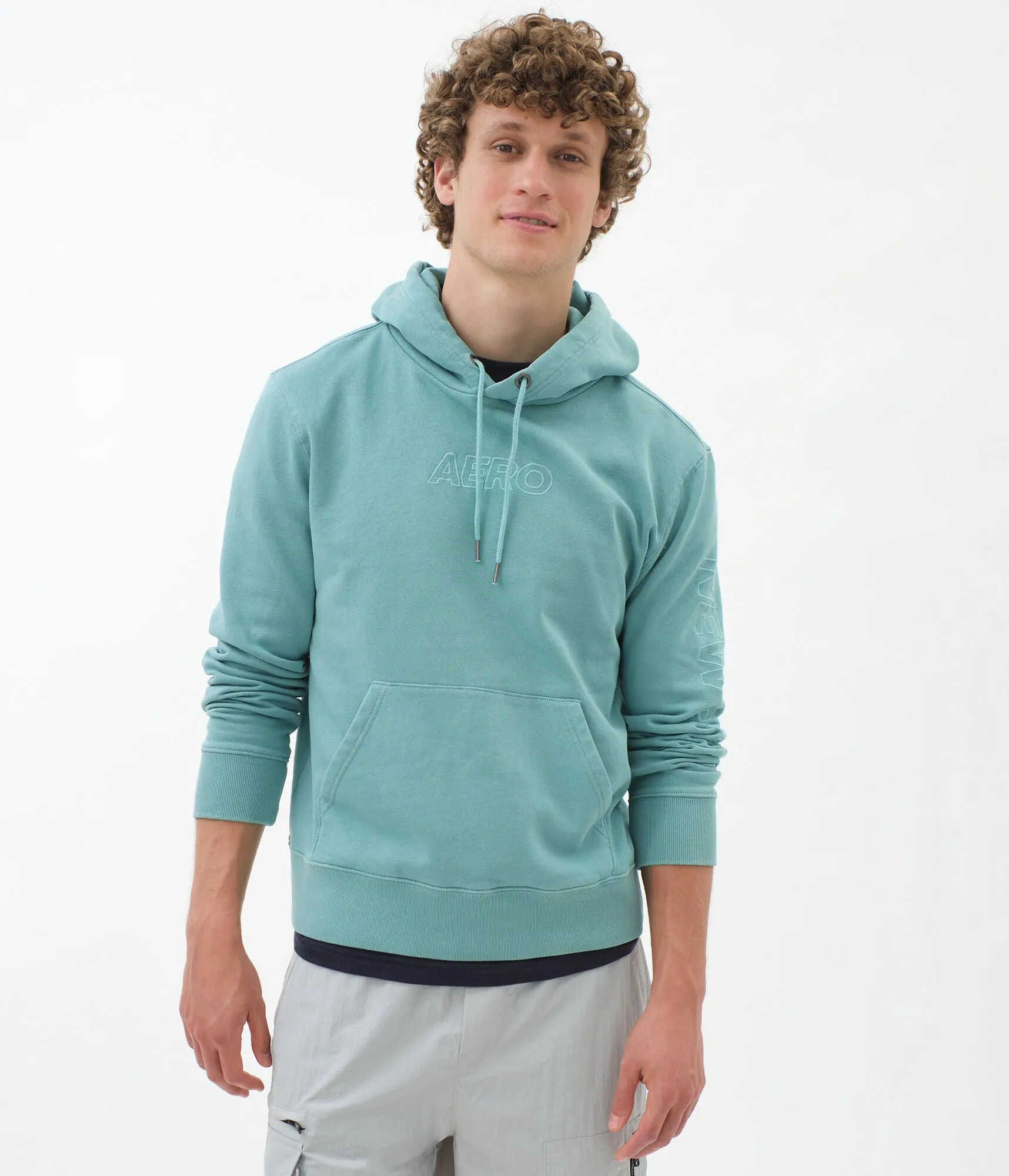 Aeropostale Tonal Logo Pullover Hoodie