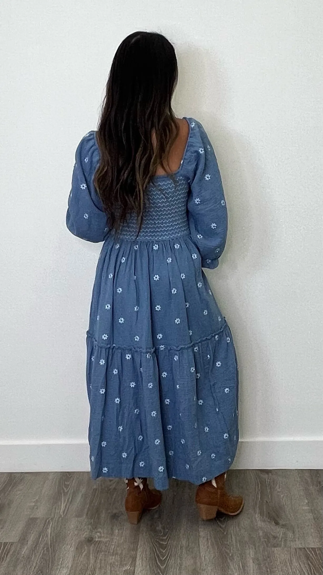 Amber Indigo Maxi Dress