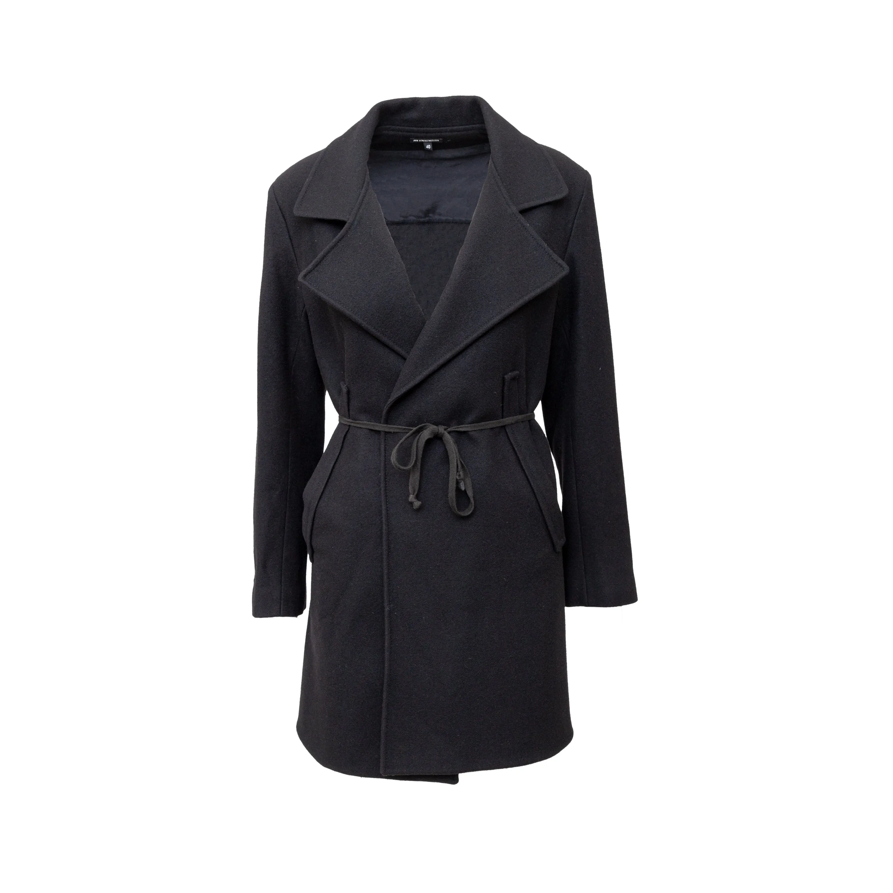 Ann Demeulemeester Wool Coat - '00s