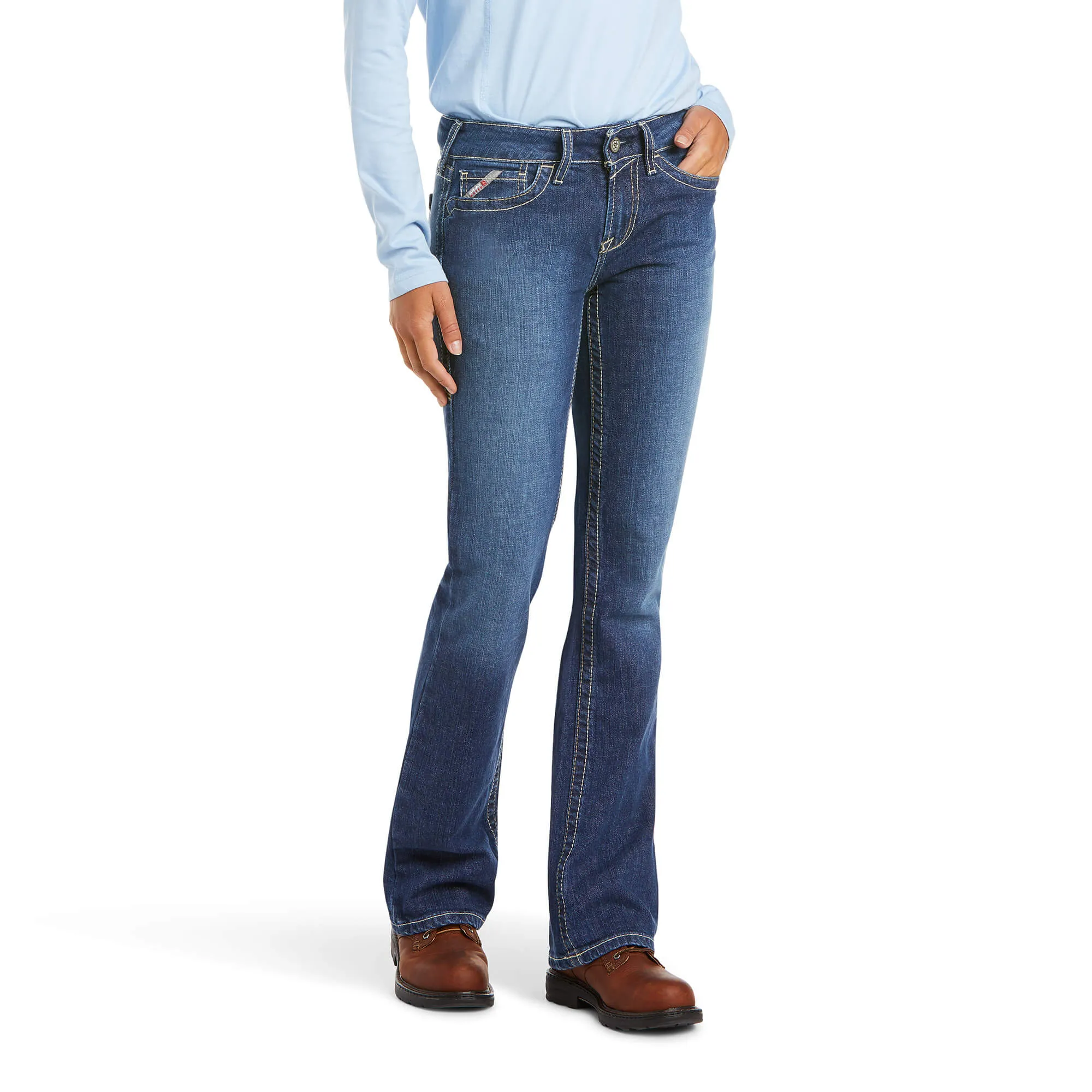 ARIAT FR DURASTRETCH BASIC BOOT CUT JEAN STYLE 10016176