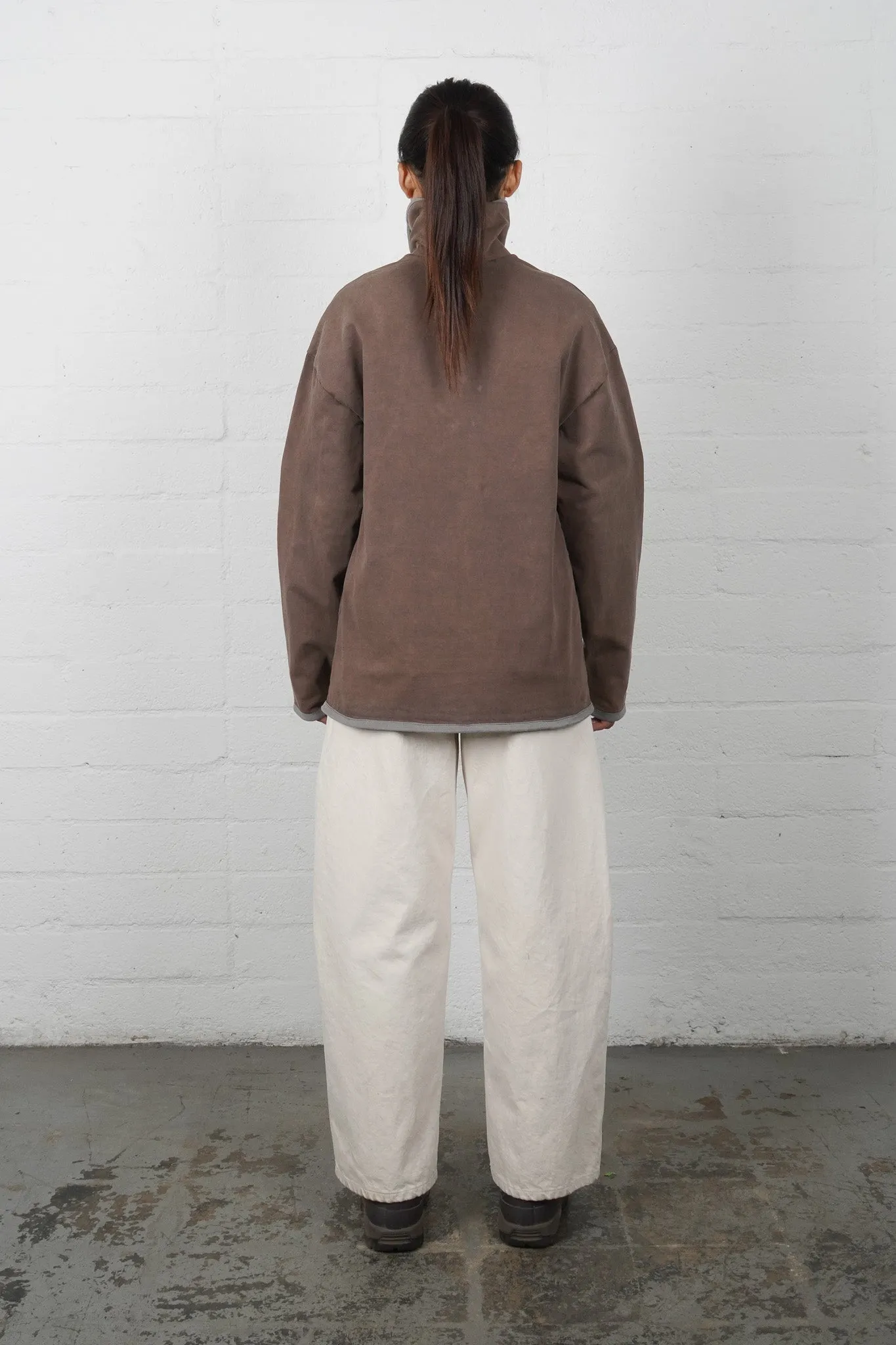 Base Layer Pullover - Charred Brown