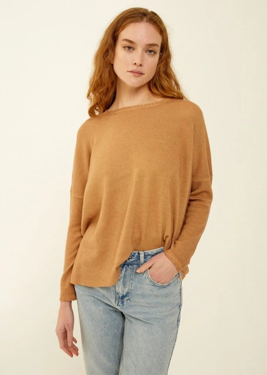 BASE MILANO - BOATNECK WOOL SWEATER