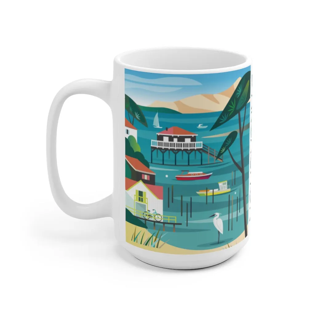 BASSIN D'ARCACHON 11 OZ OR 15 OZ CERAMIC MUG