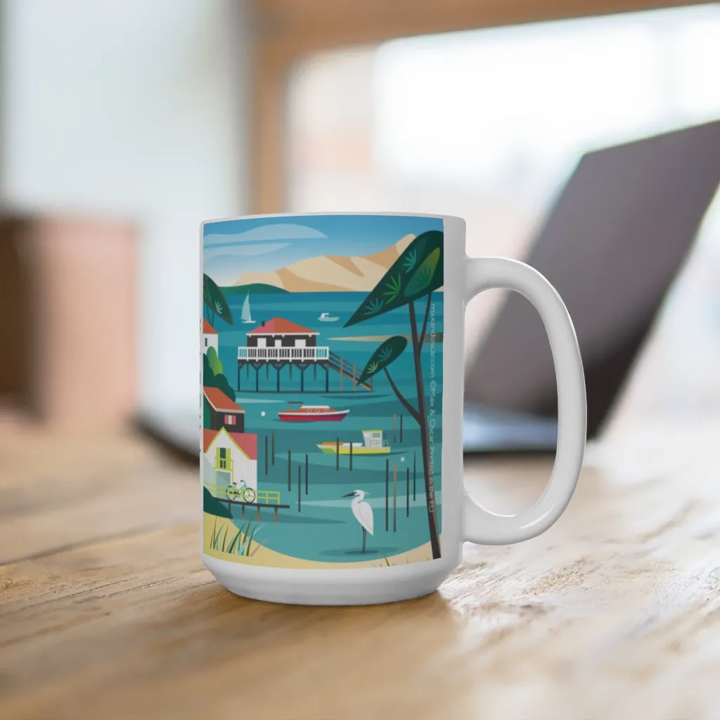 BASSIN D'ARCACHON 11 OZ OR 15 OZ CERAMIC MUG