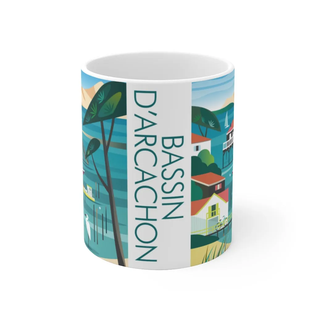 BASSIN D'ARCACHON 11 OZ OR 15 OZ CERAMIC MUG