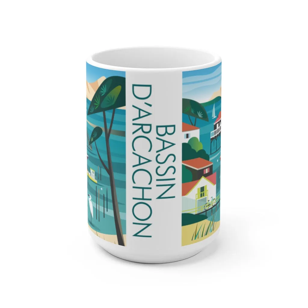 BASSIN D'ARCACHON 11 OZ OR 15 OZ CERAMIC MUG