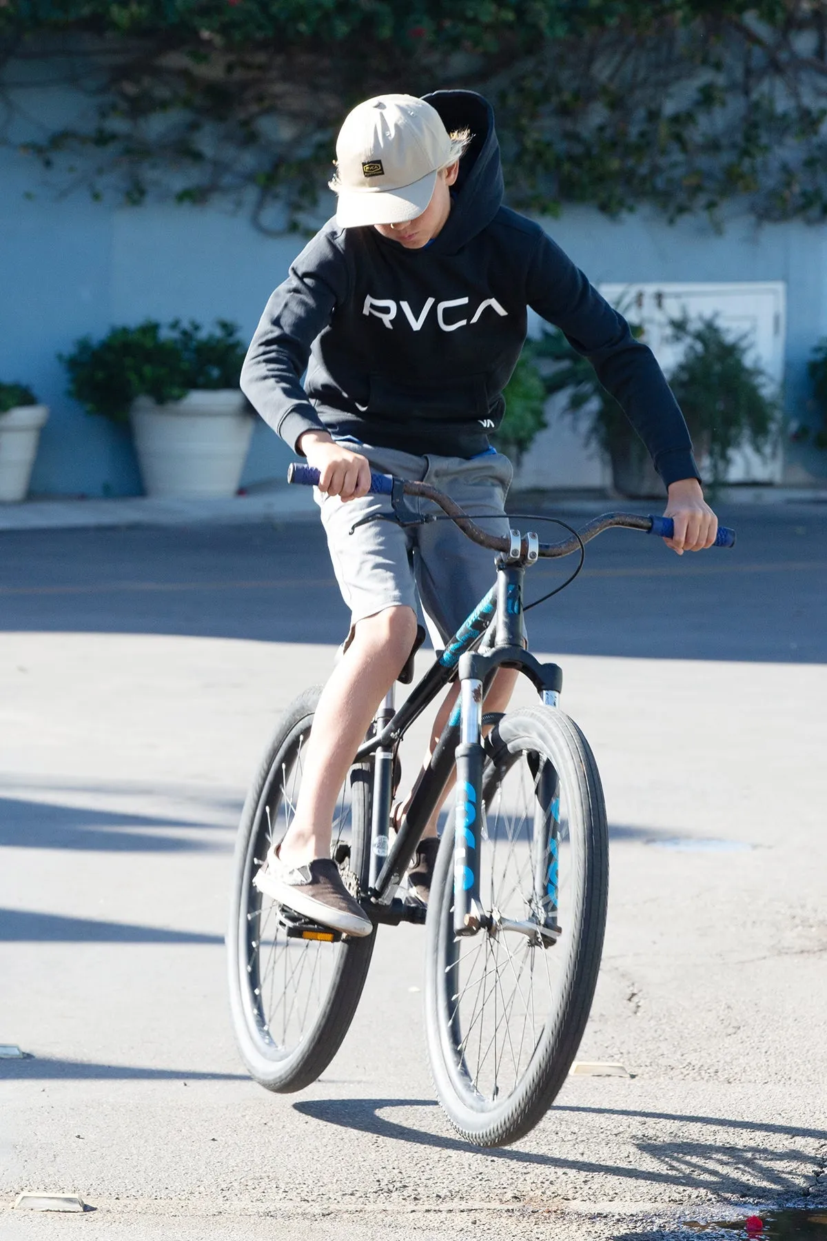 Big RVCA Boys Pullover - Black