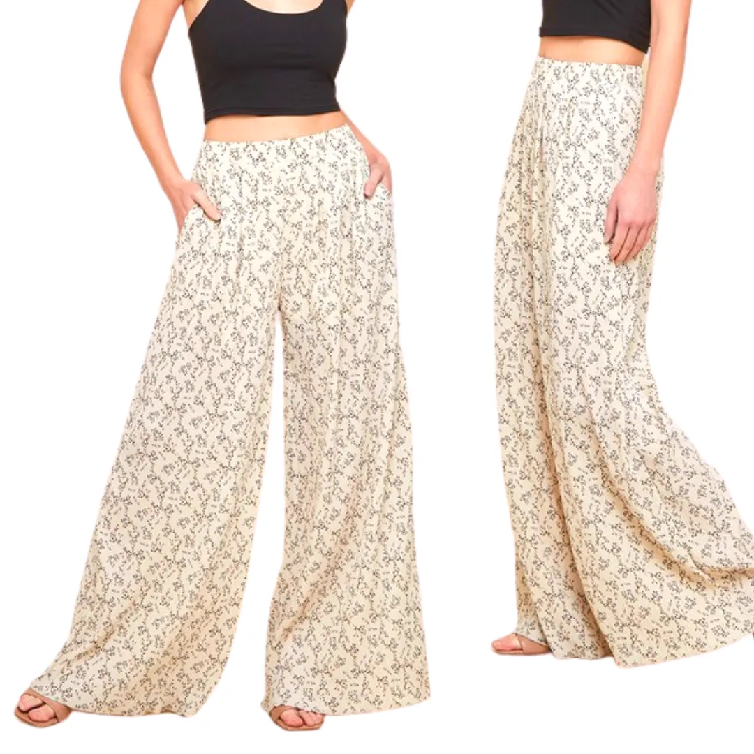 Boho Wide Leg Pant