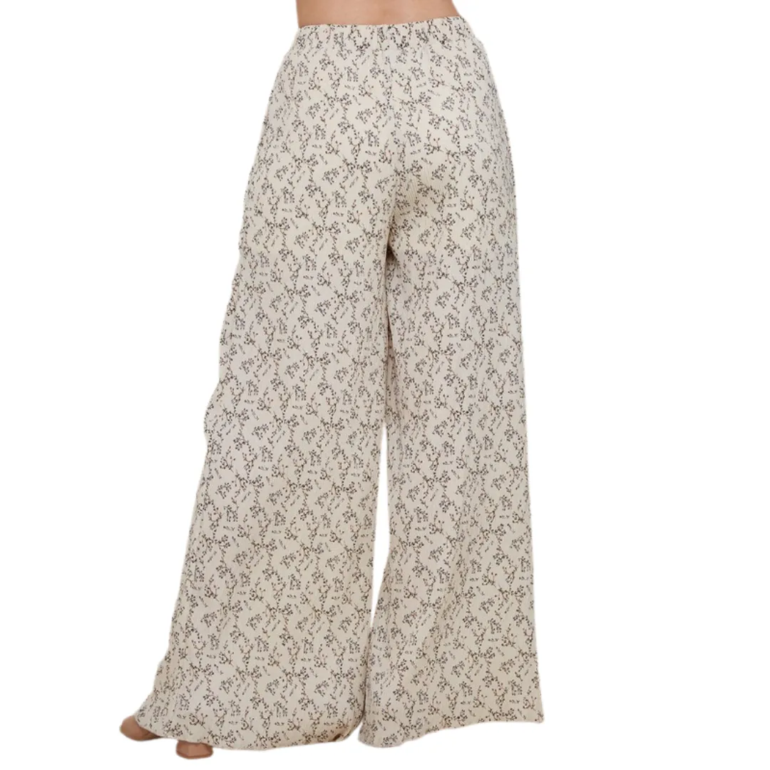 Boho Wide Leg Pant