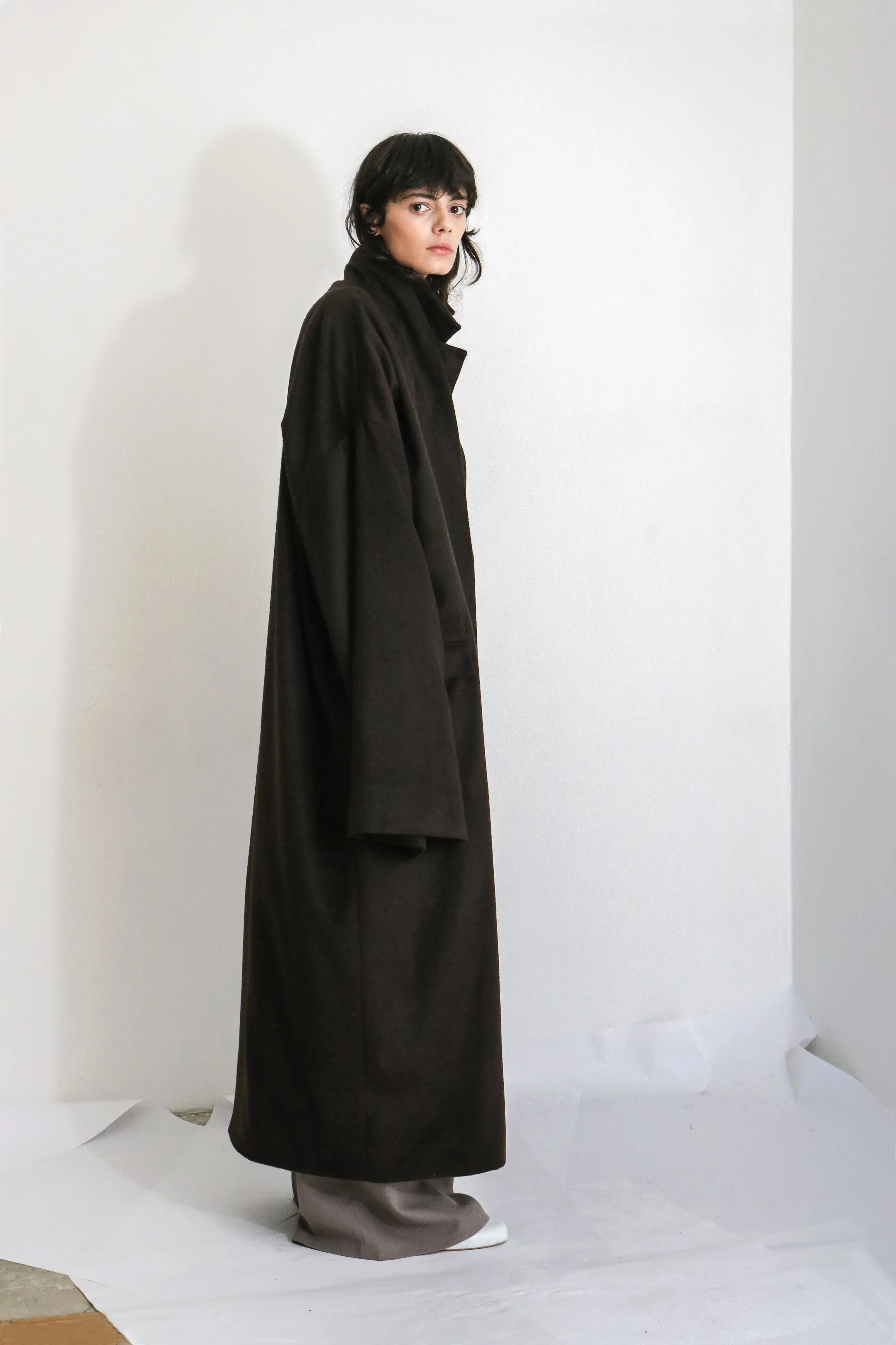 Brown Wool Coat