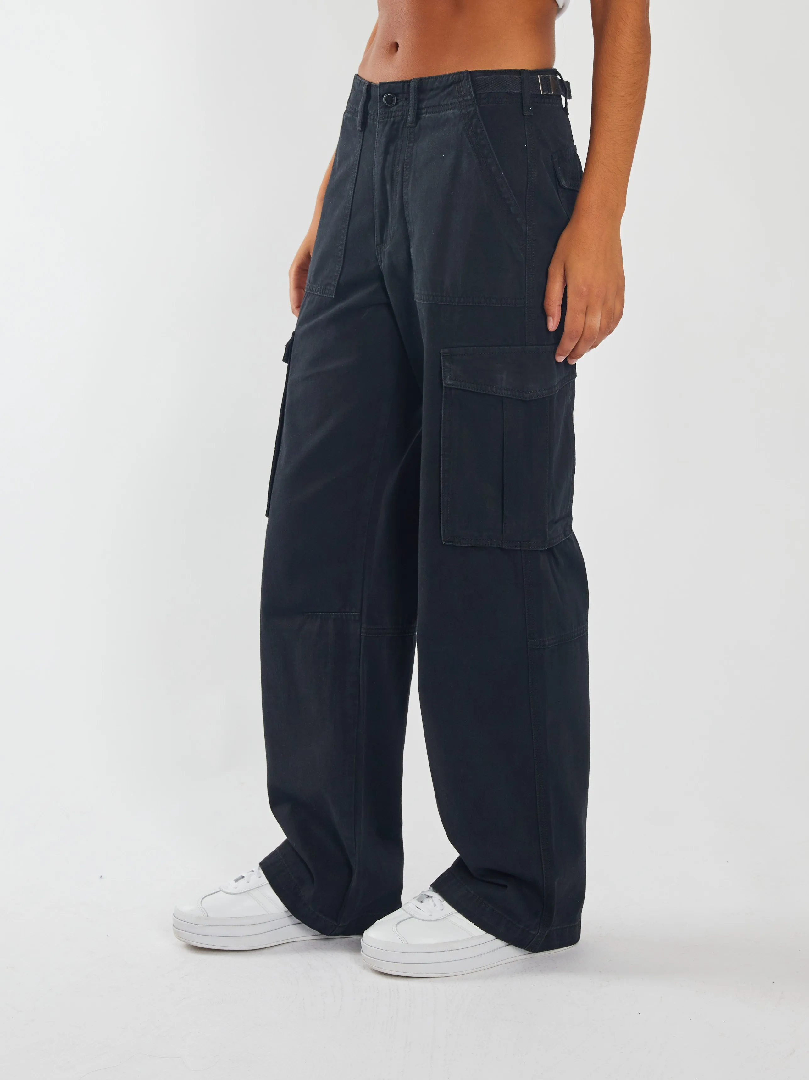 Cali Cargo Pant Black