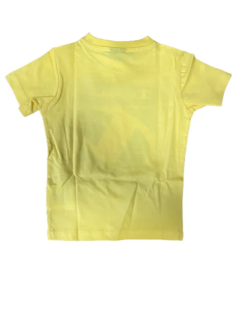 Champion T-shirt da ragazzo manica corta Legacy Graphic 306308 YS043 MIY giallo