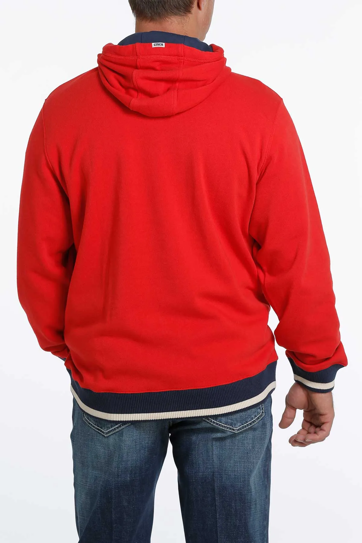 Cinch Men's Red Hoodie