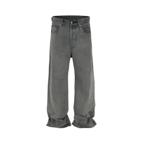 Classic Gray Straight Leg Jeans