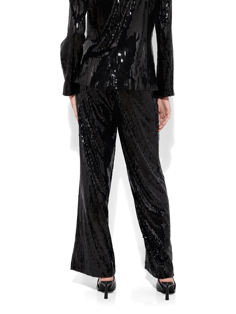 Cleo Black Sequin Pants