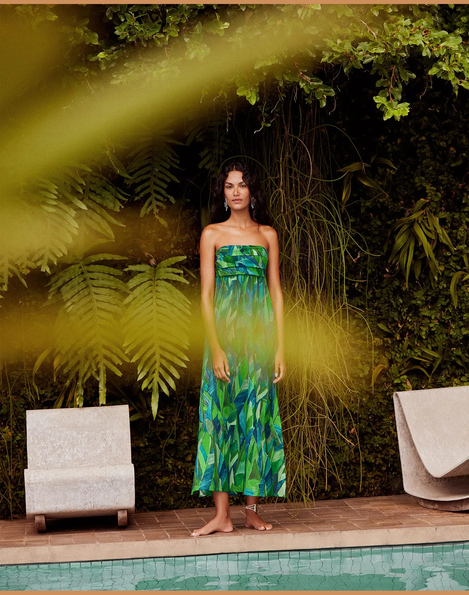 Davina Maxi Dress - Tropics