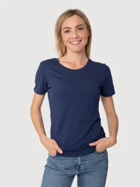 Denise T-Shirt Navy | Re-Bello