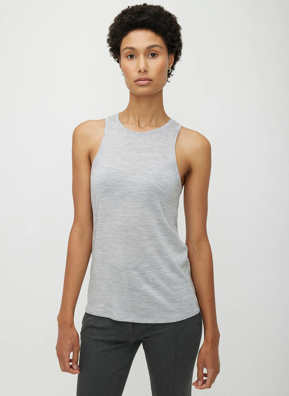 Ecoknit Sculpted Wool Tank