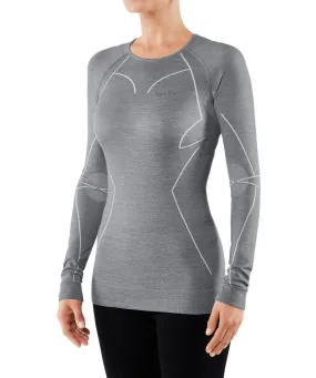 Falke Longsleeved Grey Ski Base Layer