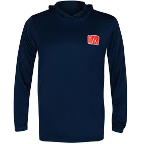 Fintech Logo 2C UV Pullover Hoodie - Dress Blues