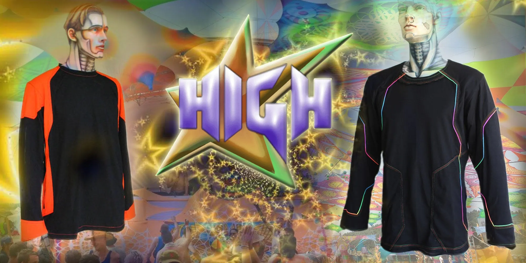 Fusion Sweater - men's festival outfit