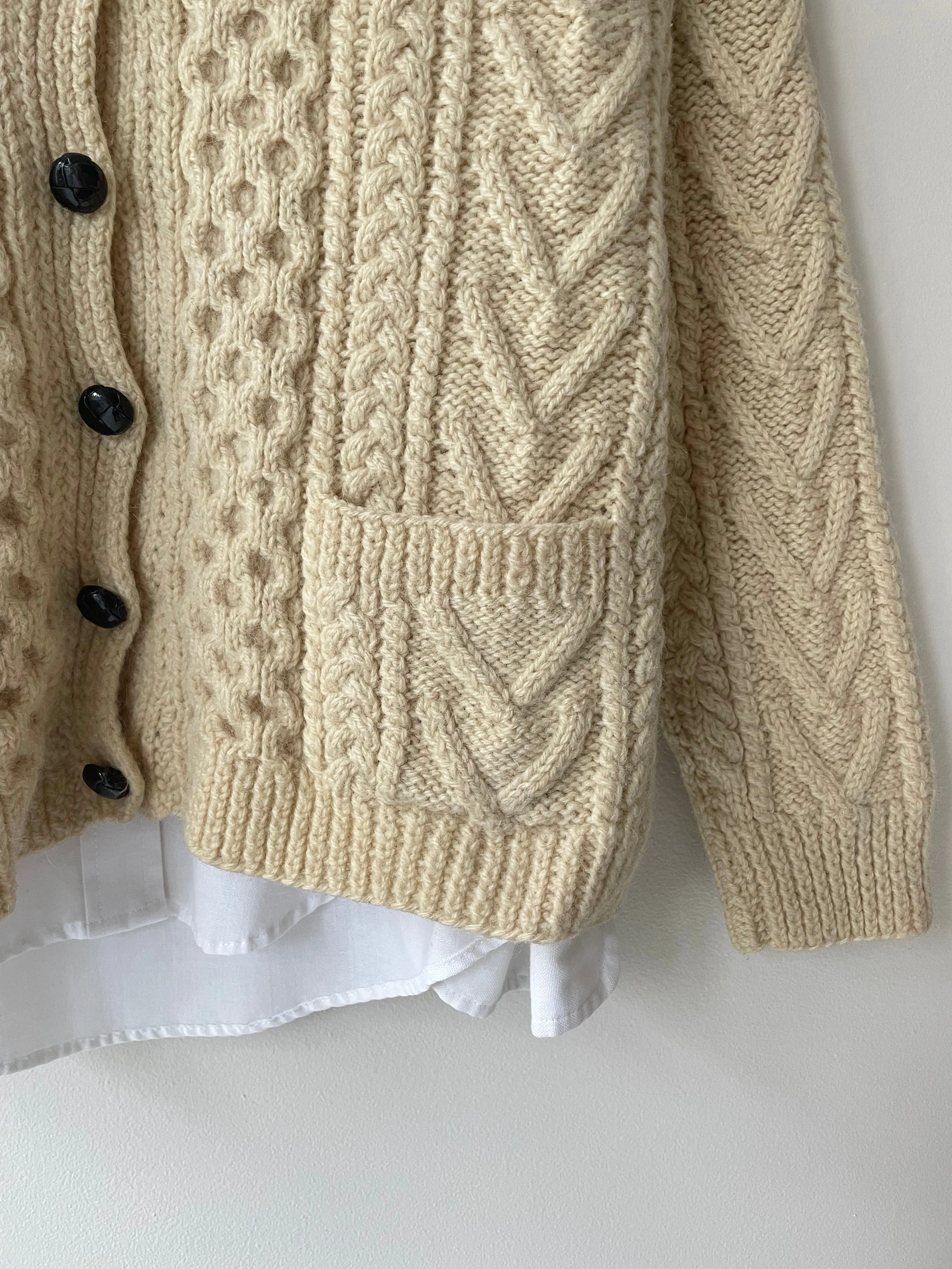 Gaeltarra Irish Wool Cardigan