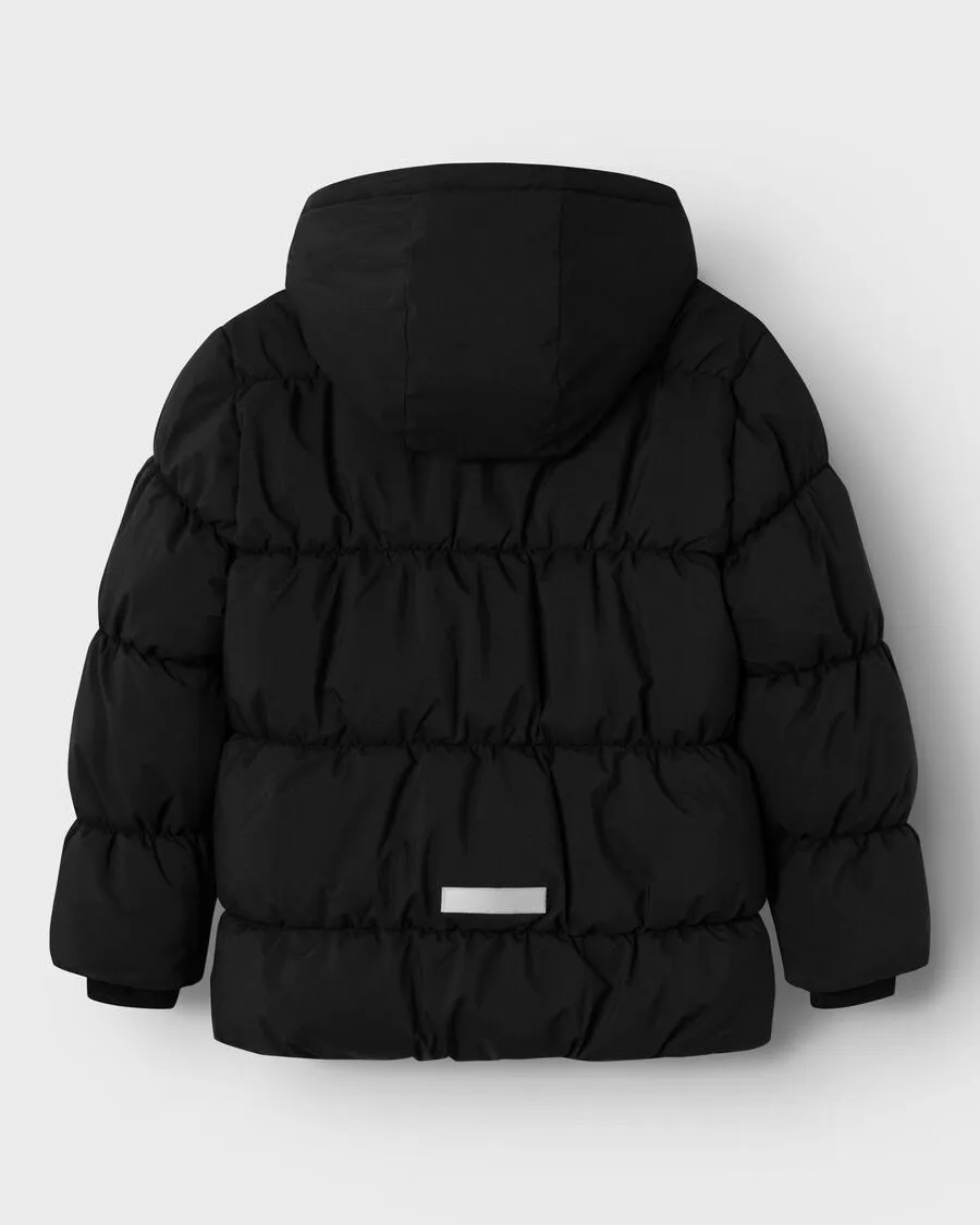 Girls Milan Puffer Jacket in Black