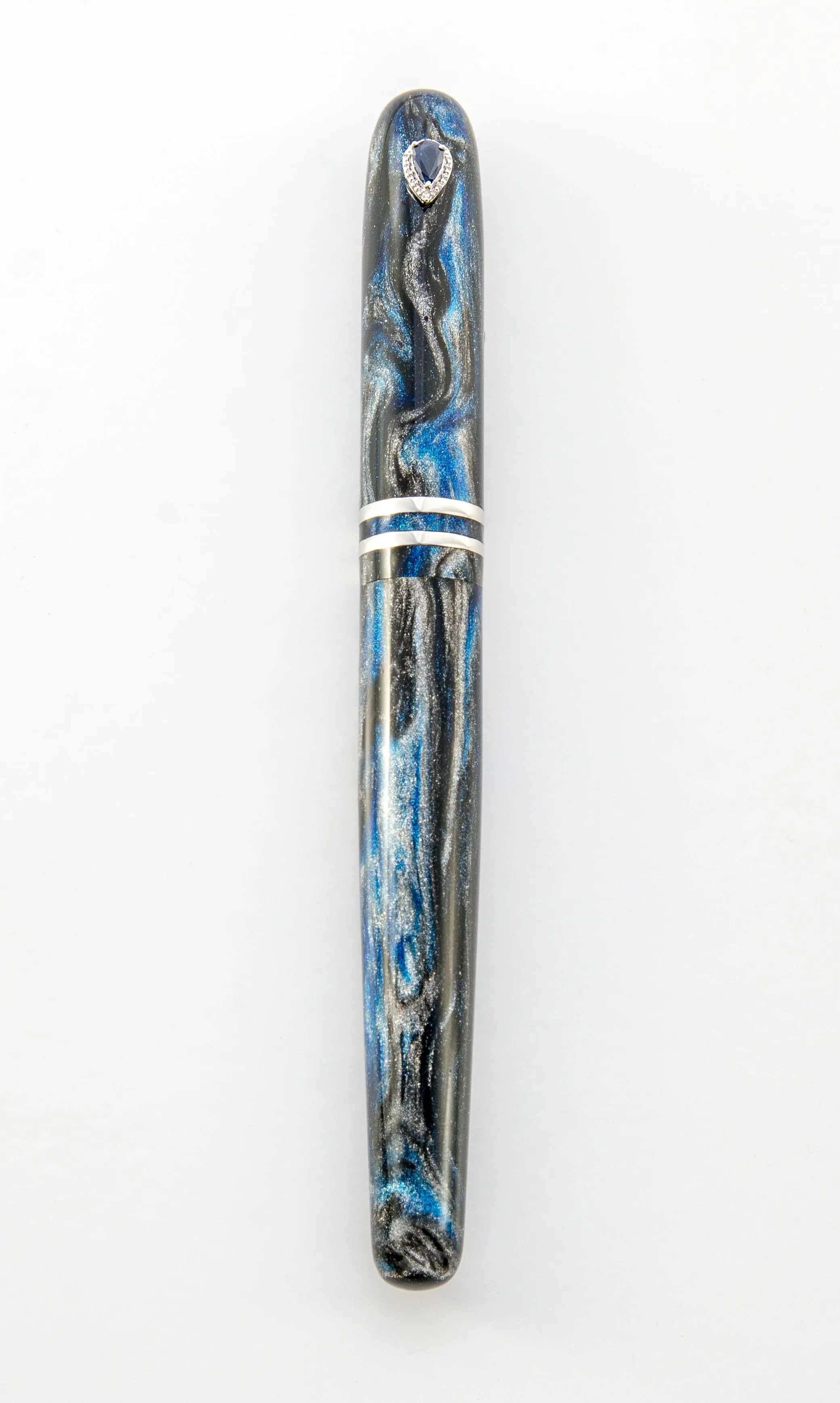 GW Sapphire and Diamonds Fountain Pen