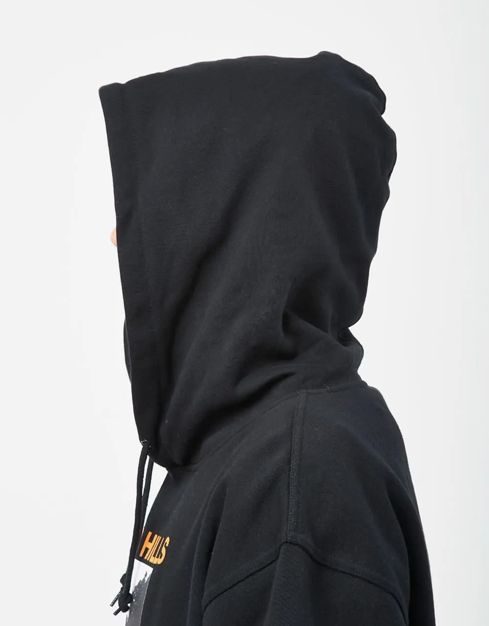 GX1000 Bomb Hills Pullover Hoodie - Black/Orange