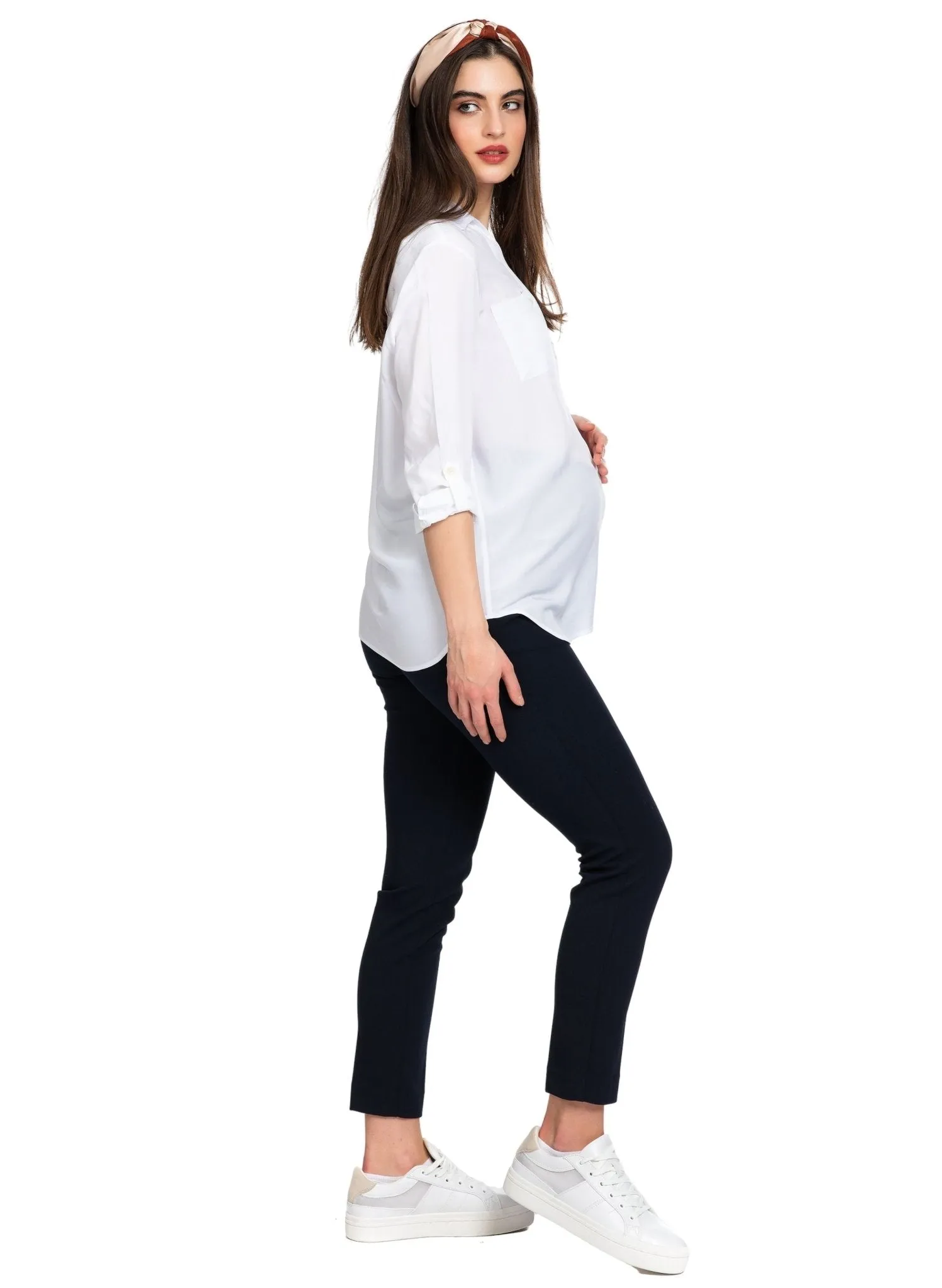 Harry Maternity Pants - Dark Blue