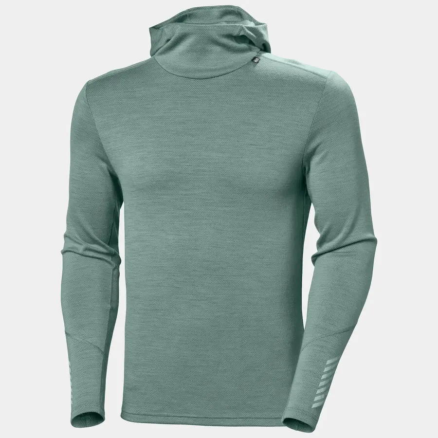 Helly Hansen Men's LIFA® Merino Midweight 2-In-1 Base Layer Hoodie