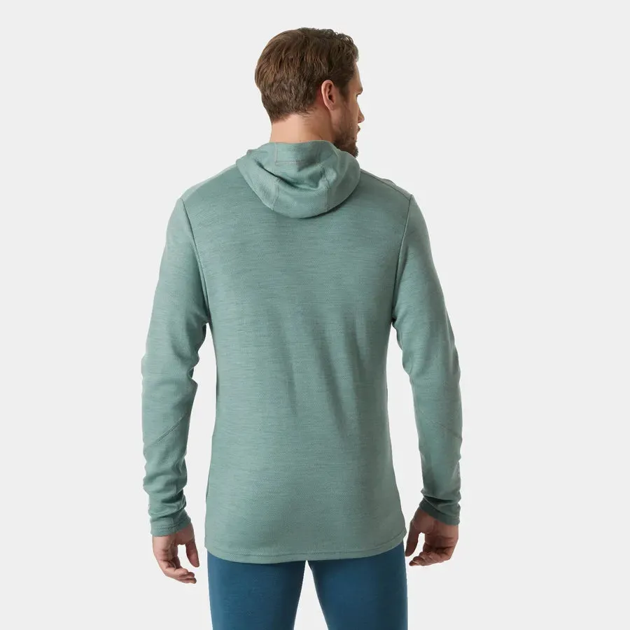 Helly Hansen Men's LIFA® Merino Midweight 2-In-1 Base Layer Hoodie