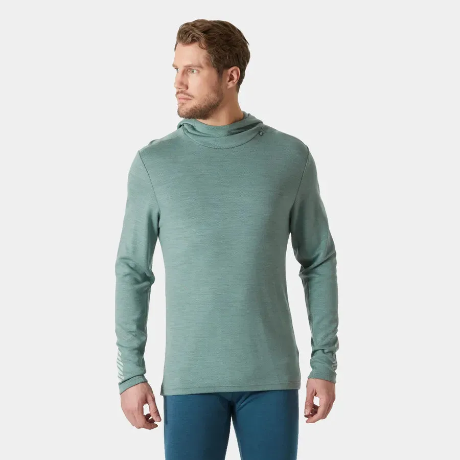 Helly Hansen Men's LIFA® Merino Midweight 2-In-1 Base Layer Hoodie