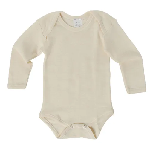 Hocosa Baby/Toddler Onesie Long Sleeve, Wool/Silk