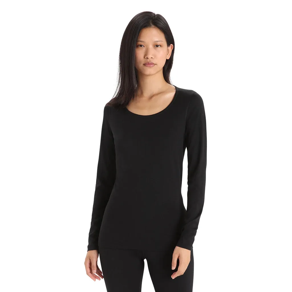 Icebreaker Women's Merino 260 Tech Long Sleeve Scoop