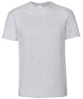 Iconic 195 ringspun premium T | Heather Grey