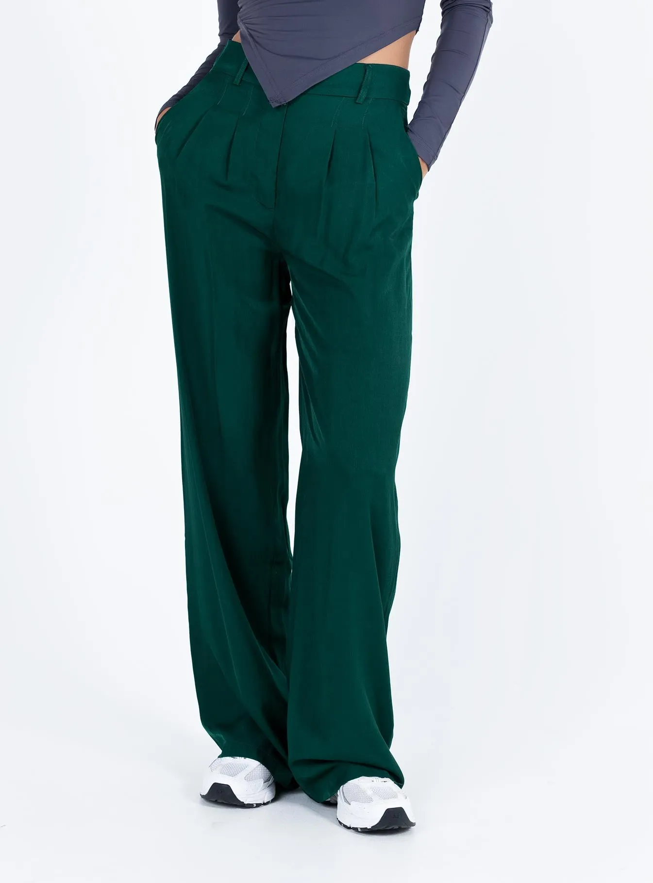 Kacey Pants Forest Green