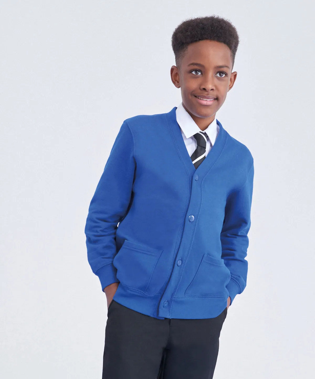 Kids Academy cardigan | Academy Purple