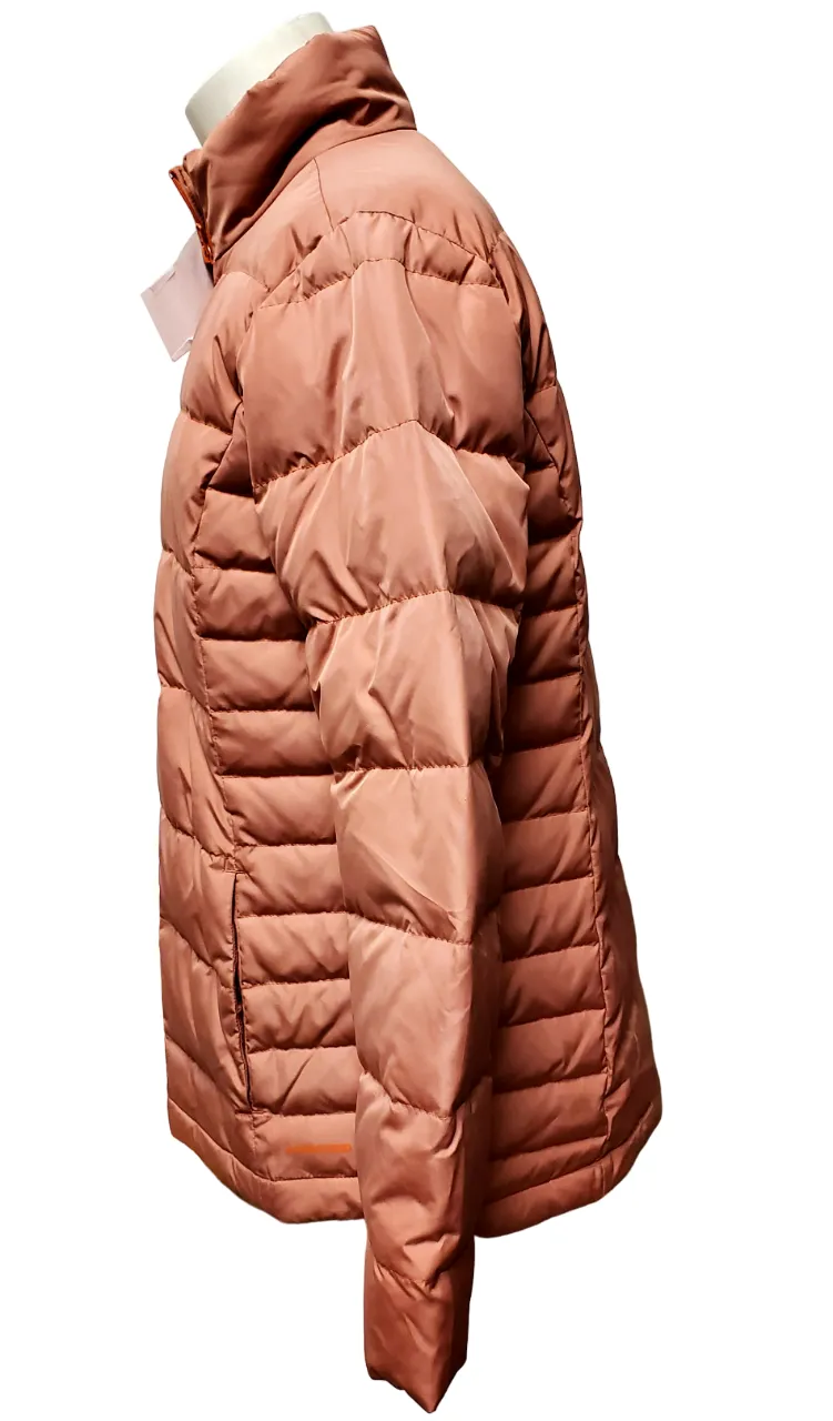 Lands End Women's Down Puffer Jacket- Peach