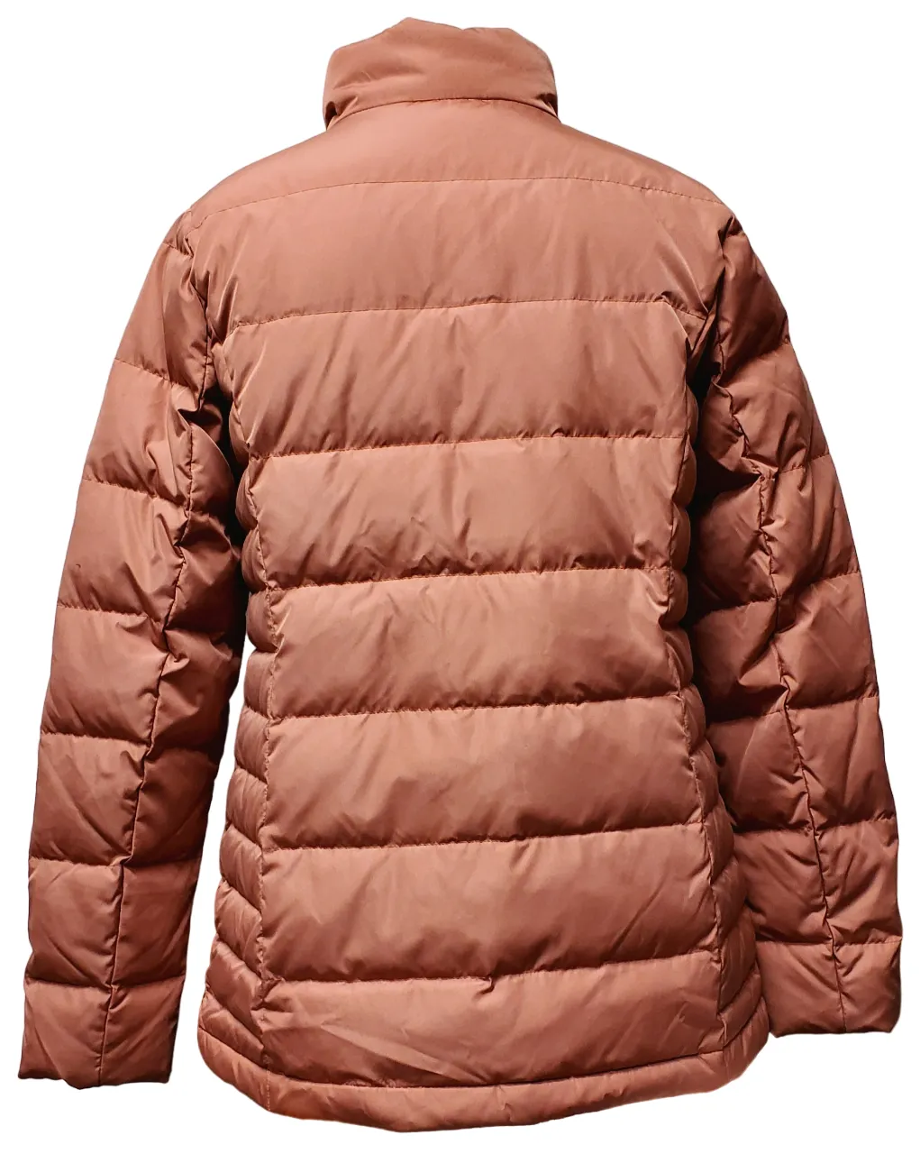 Lands End Women's Down Puffer Jacket- Peach