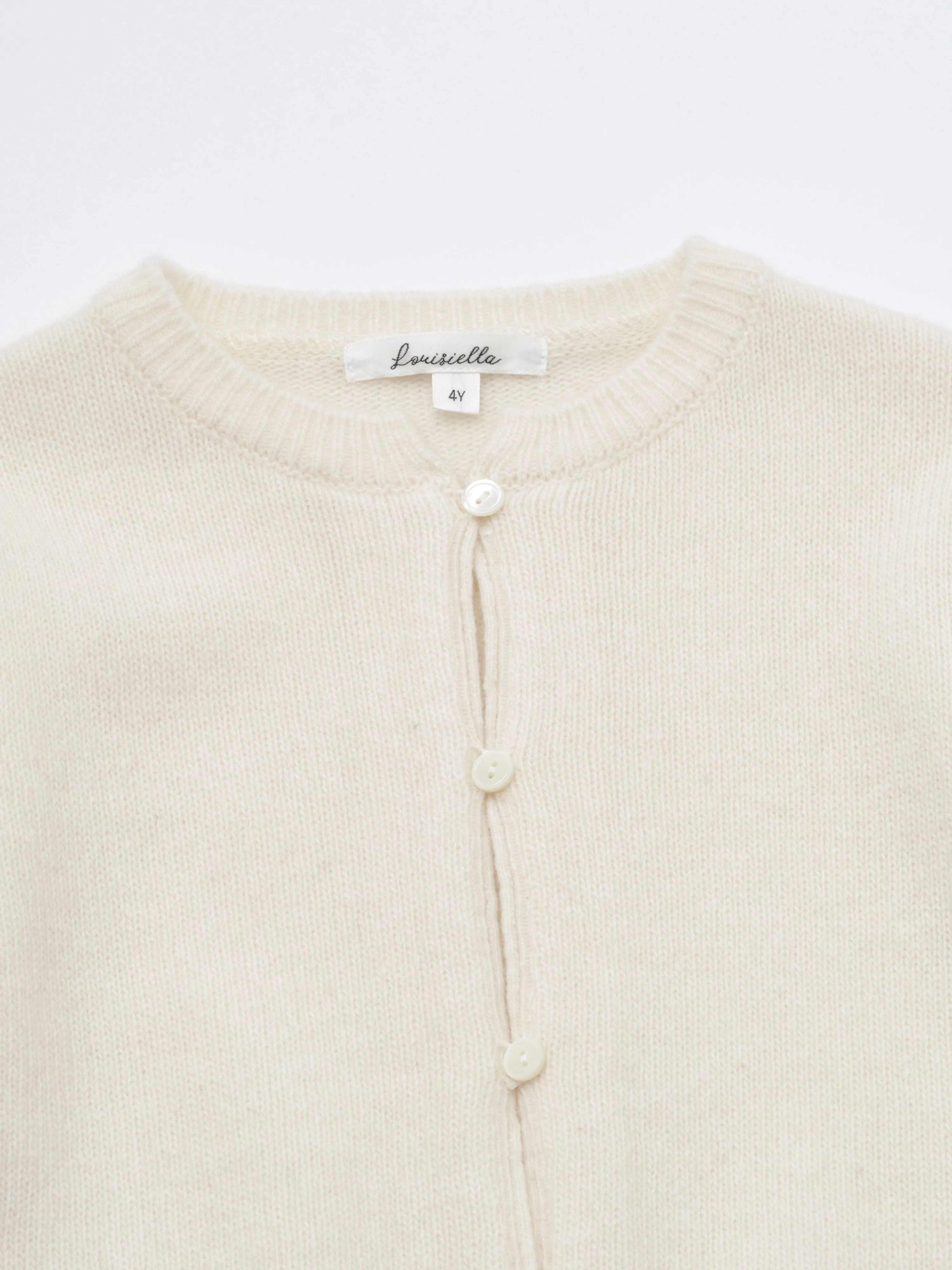 Louisiella Laliel Knit Cardigan-Ivory