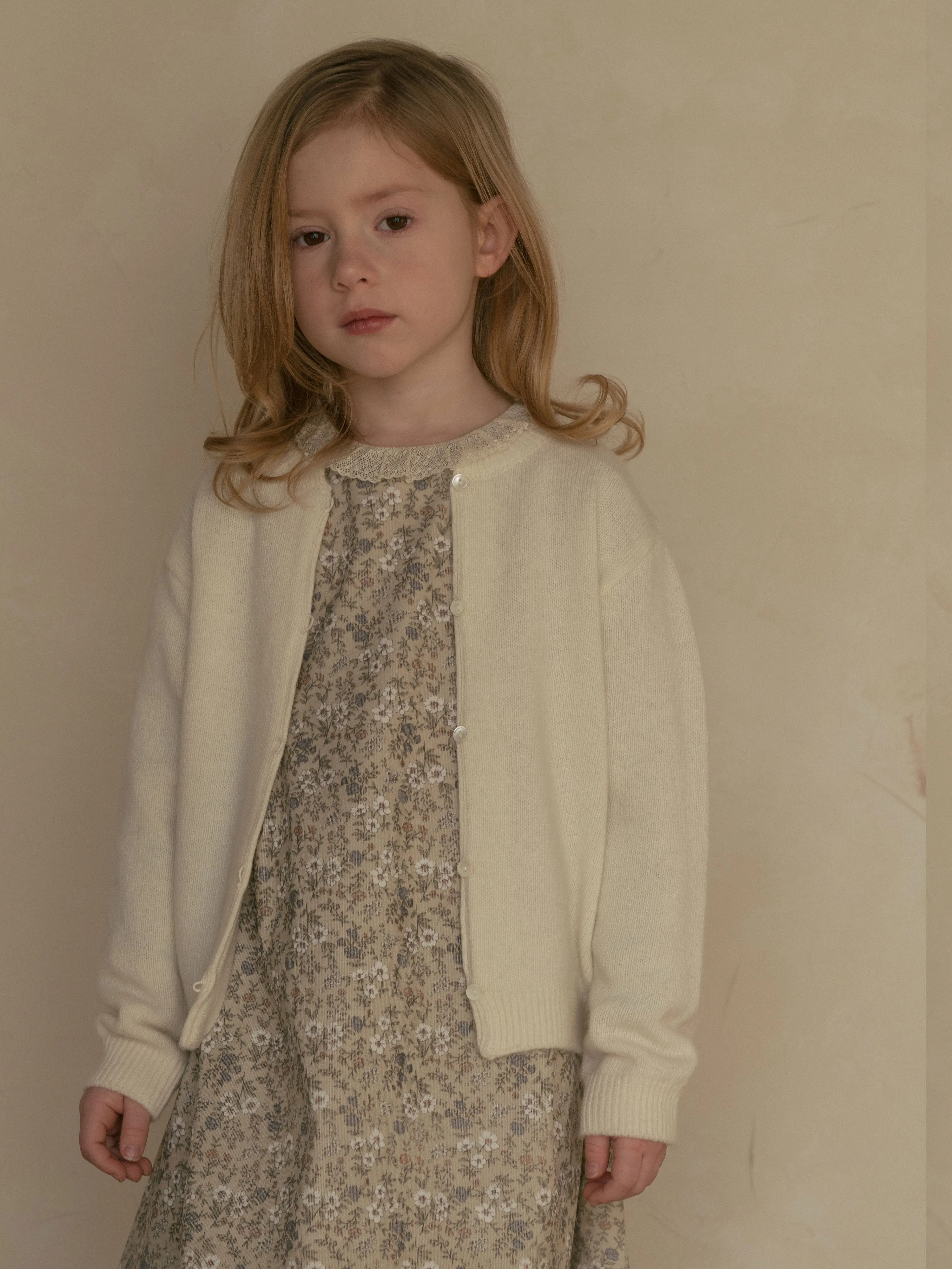 Louisiella Laliel Knit Cardigan-Ivory