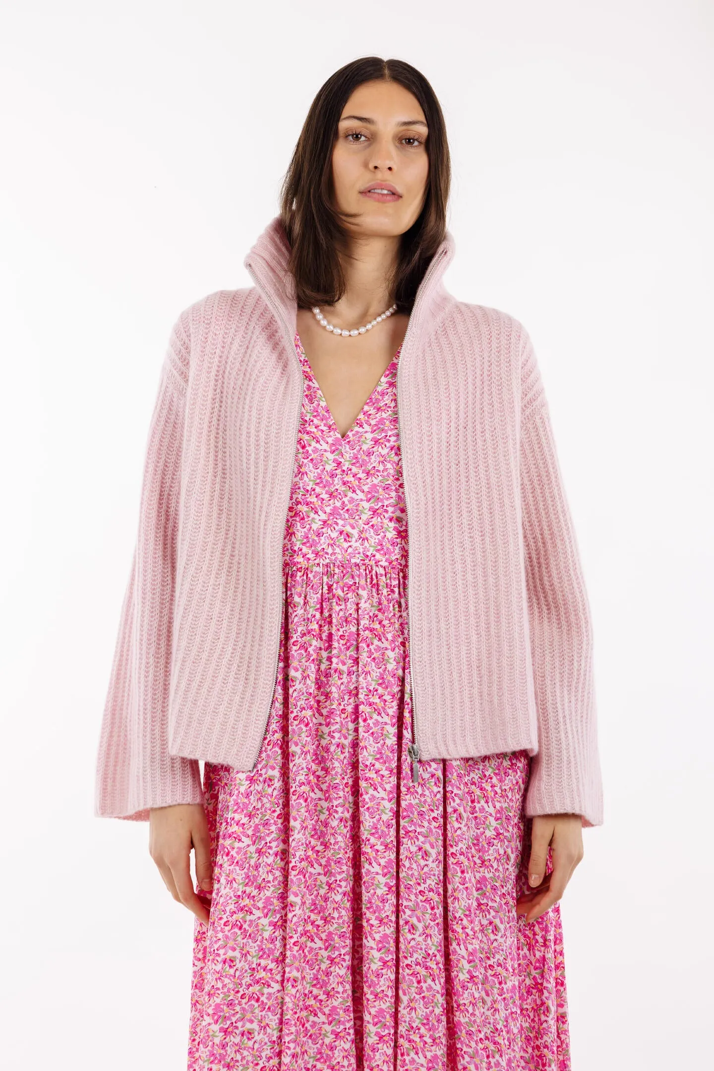 Majken Cardigan - Light Pink