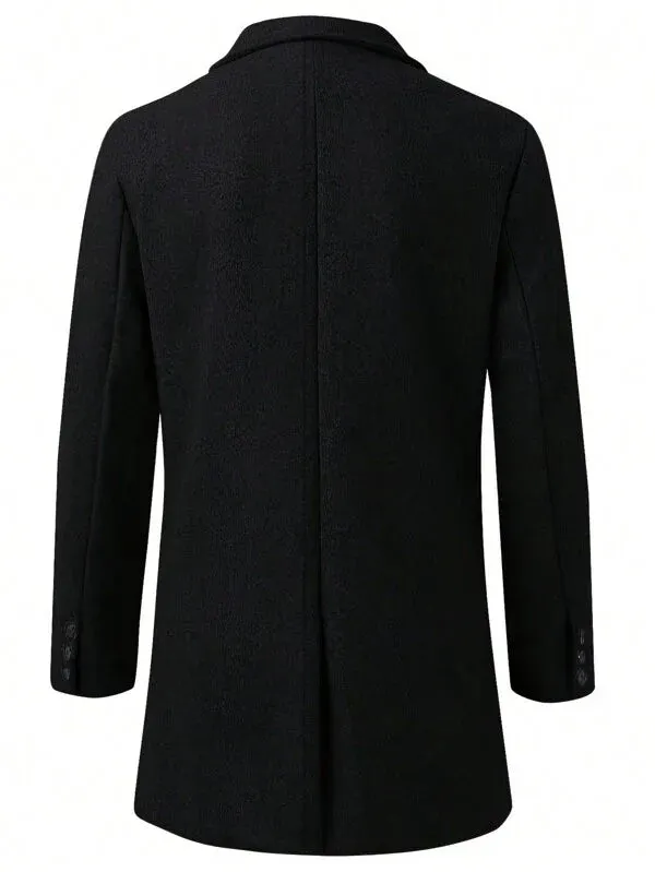 Marcus - Classic Men's Wool Coat