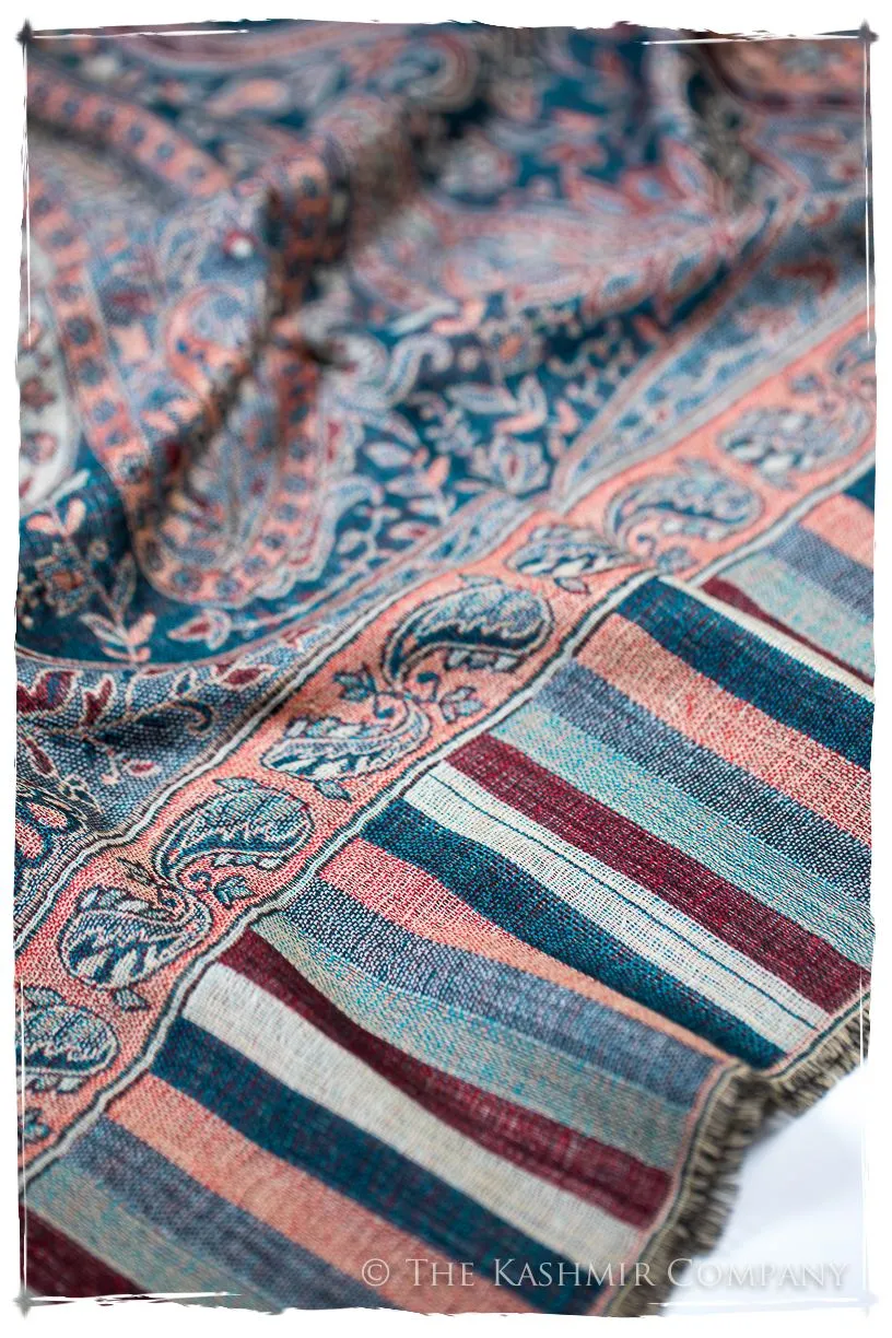 Mariana Paisley Reversible Kashmir Wool Scarf