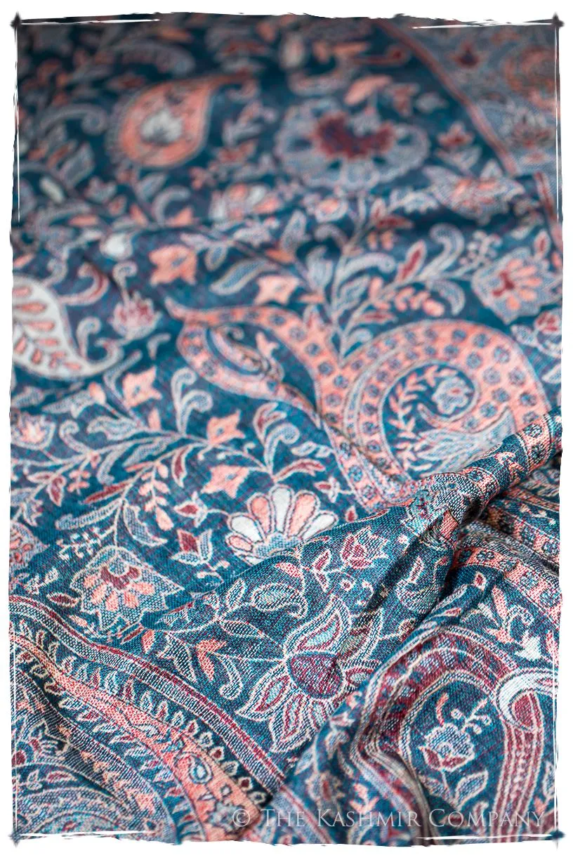 Mariana Paisley Reversible Kashmir Wool Scarf