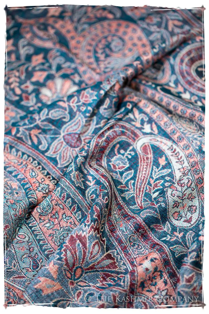 Mariana Paisley Reversible Kashmir Wool Scarf